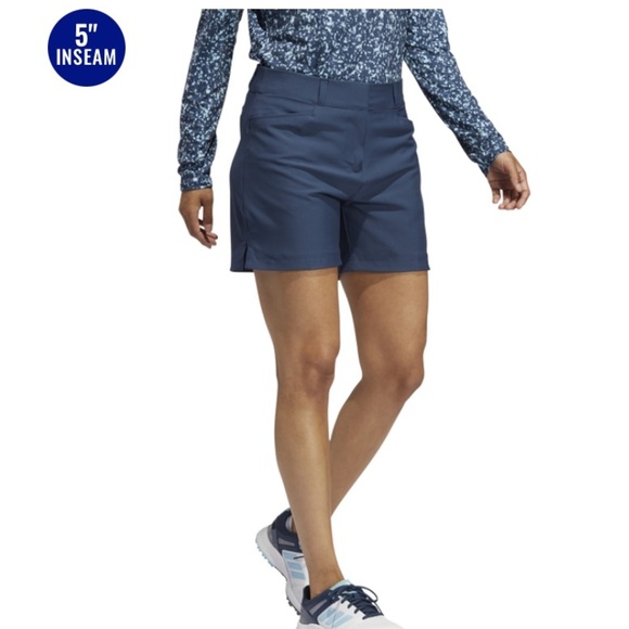 adidas Pants - NWT Adidas Primegreen 5" Performance Golf Shorts Navy Size 2